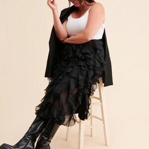 Let Me Be’s Tiered Ruffle Skirt